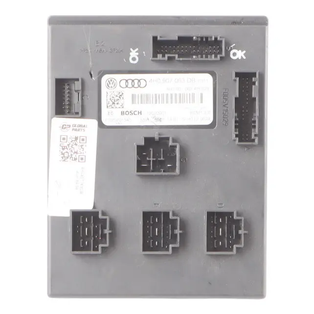 Moduł Komfortu Nadwozia BCM1 ECU do Audi A5 8T o numerze 4H0907063DB Audi A5 8T Moduł Komfortu Nadwozia BCM1 ECU - SKU 4H0907063DB - Numer Części 4H0907063DB