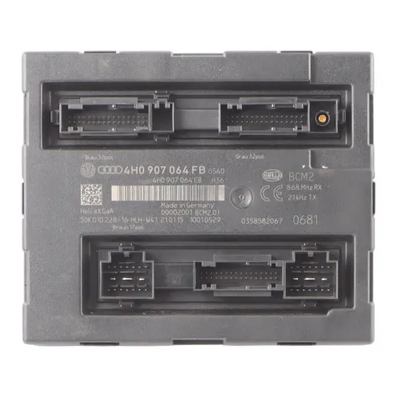 Audi A8 D4 BCM Module Body Control Unit Convenience ECU - SKU 4H0907064FB - Part number 4H0907064FB