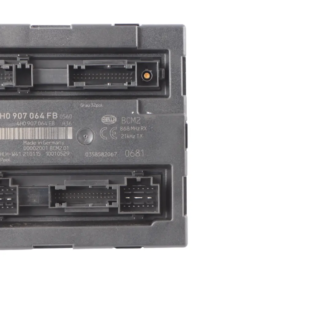Audi A8 D4 BCM Module Body Control Unit Convenience ECU - SKU 4H0907064FB - Part number 4H0907064FB