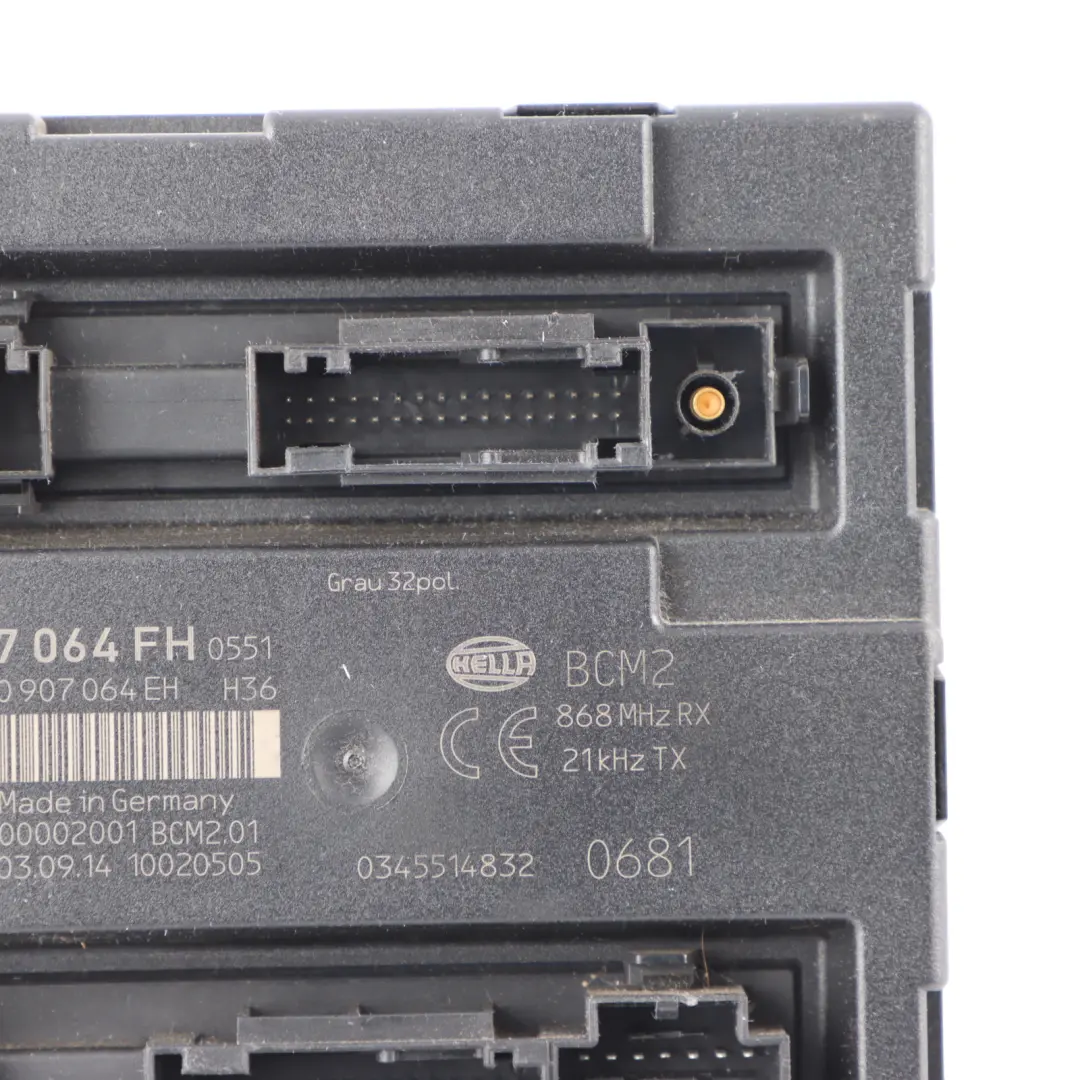 Audi A6 C7 BCM2 Comfort Body Control Module Electrical Unit ECU - SKU 4H0907064FH - Part number 4H0907064FH