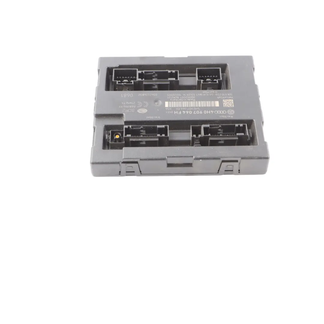 BCM2 Comfort Body Control Modul Elektrische Einheit ECU für Audi A6 C7 mit Teilenummer 4H0907064FH Audi A6 C7 BCM2 Comfort Body Control Modul Elektrische Einheit ECU - SKU 4H0907064FH - Teilenummer 4H0907064FH