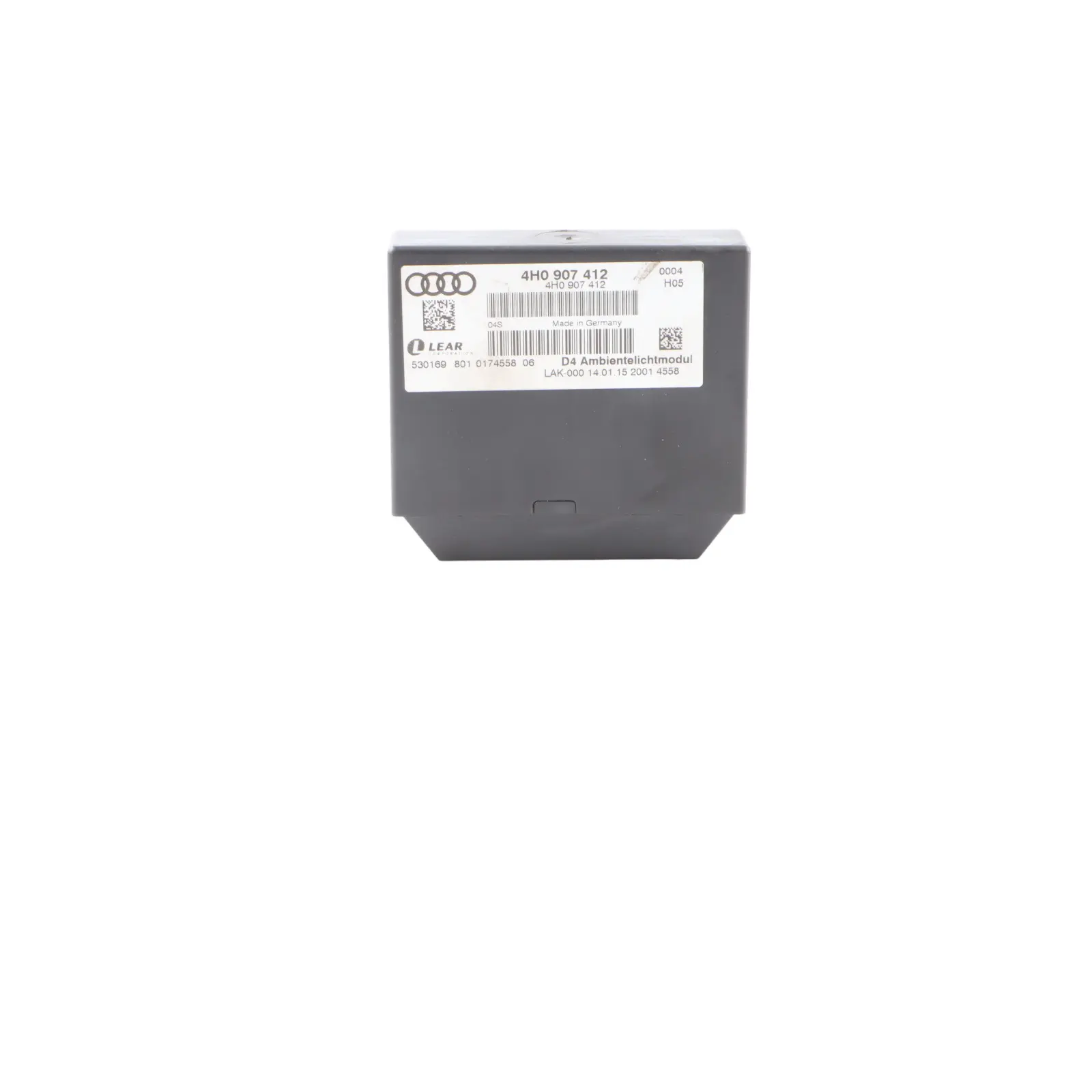 Audi A8 D4 Ambient Lighting Control Module Unit ECU 4H0907412