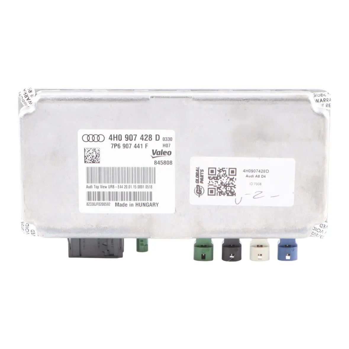 Audi A8 D4 Rear Reversing Camera Module View Camera Control Unit ECU 4H0907428D