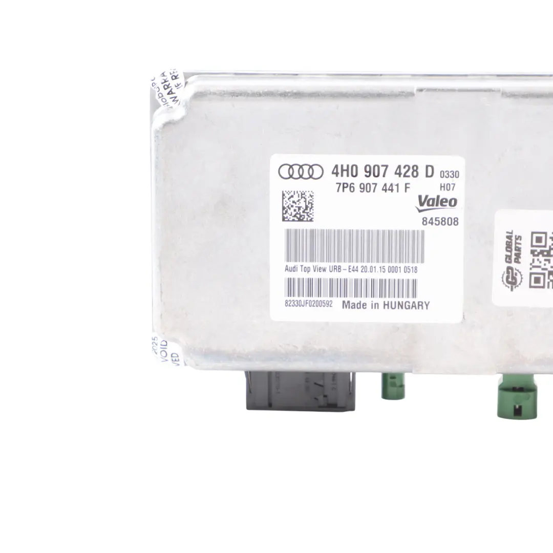 Reversing Camera Module View Camera Control Unit ECU to Audi A8 D4 Rear with Part number 4H0907428D Audi A8 D4 Rear Reversing Camera Module View Camera Control Unit ECU - SKU 4H0907428D - Part number 4H0907428D