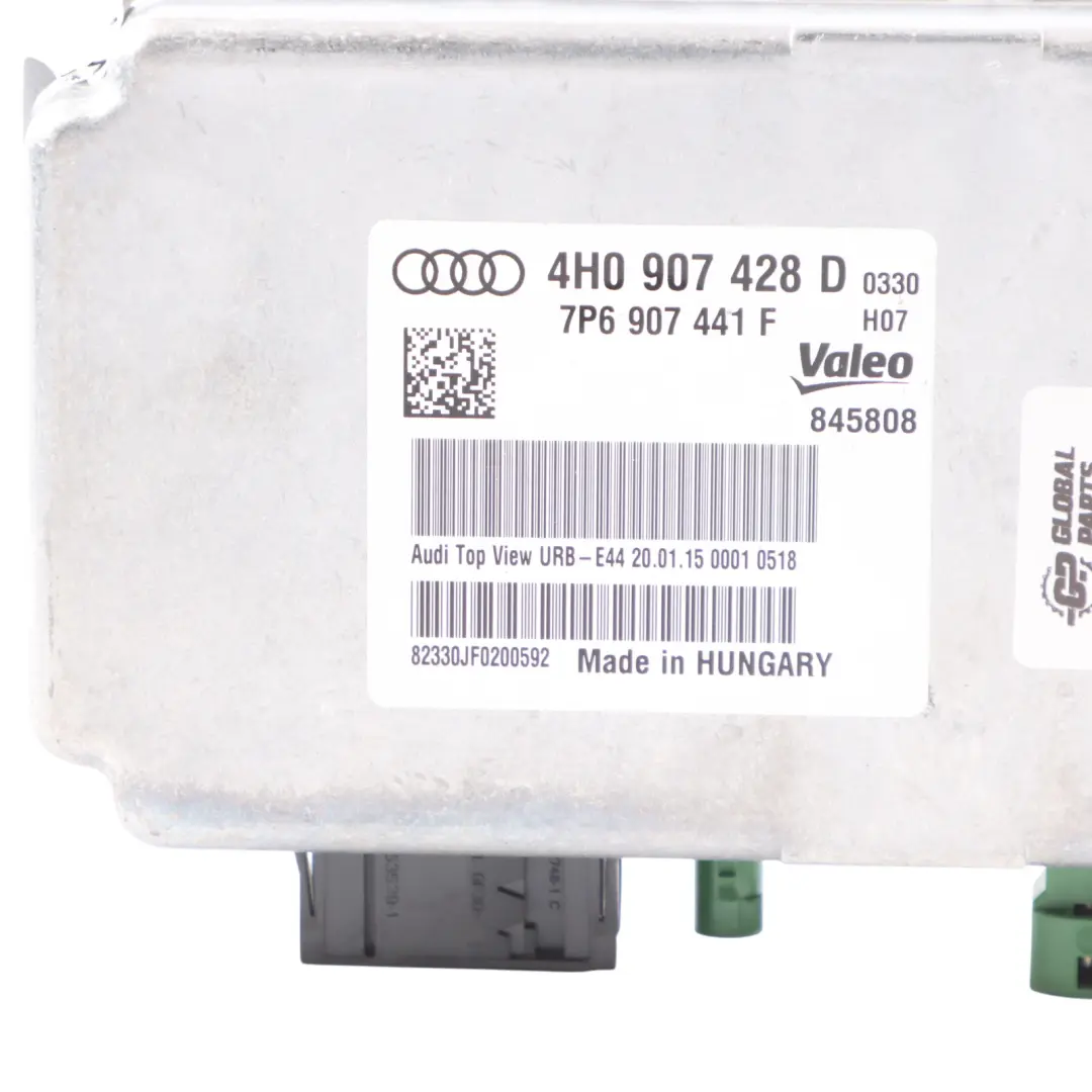 Audi A8 D4 Rear Reversing Camera Module View Camera Control Unit ECU - SKU 4H0907428D - Part number 4H0907428D
