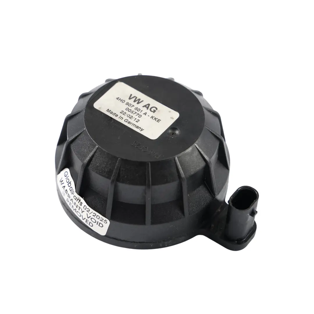Alarma Sirena Cuerpo Sonido Impacto Actuador Altavoz para Audi S4 B8 con número de pieza 4H0907601A Audi S4 B8 Alarma Sirena Cuerpo Sonido Impacto Actuador Altavoz - SKU 4H0907601A - Número de pieza 4H0907601A