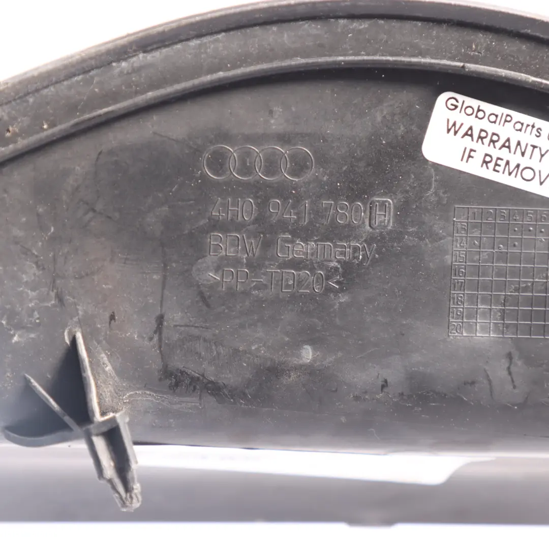 Audi A8 4H Rear Lamp Headlight Cover Trim Panel - SKU 4H0941780H - Part number 4H0941780H