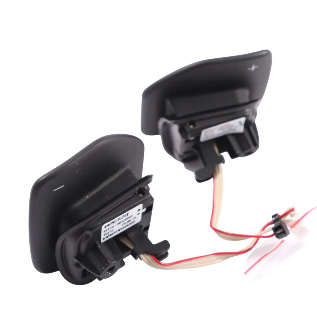 Palettes Changement Vitesse Au Volant Tiptronic Minus Plus pour Audi A8 4H à propos du numéro de pièce 4H0951523E Audi A8 4H Palettes Changement Vitesse Au Volant Tiptronic Minus Plus - SKU 4H0951523E-2 - Numéro de pièce 4H0951523E