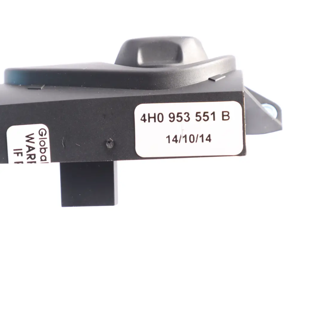 Interruptor Eléctrico De Ajuste Columna Volante para Audi A8 D4 con número de pieza 4H0953551B Audi A8 D4 Interruptor Eléctrico De Ajuste Columna Volante - SKU 4H0953551B - Número de pieza 4H0953551B