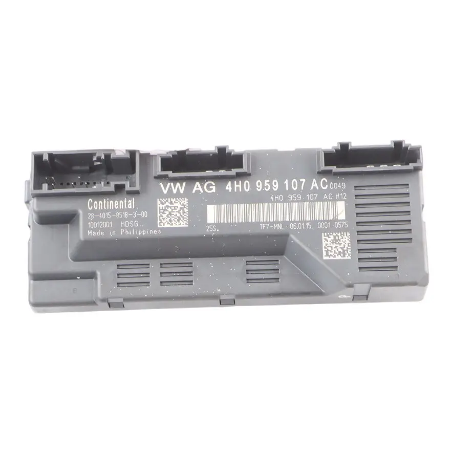 Module De Commande De Hayon Élévateur pour Audi A8 4D à propos du numéro de pièce 4H0959107AC Audi A8 4D Module De Commande De Hayon Élévateur - SKU 4H0959107AC - Numéro de pièce 4H0959107AC