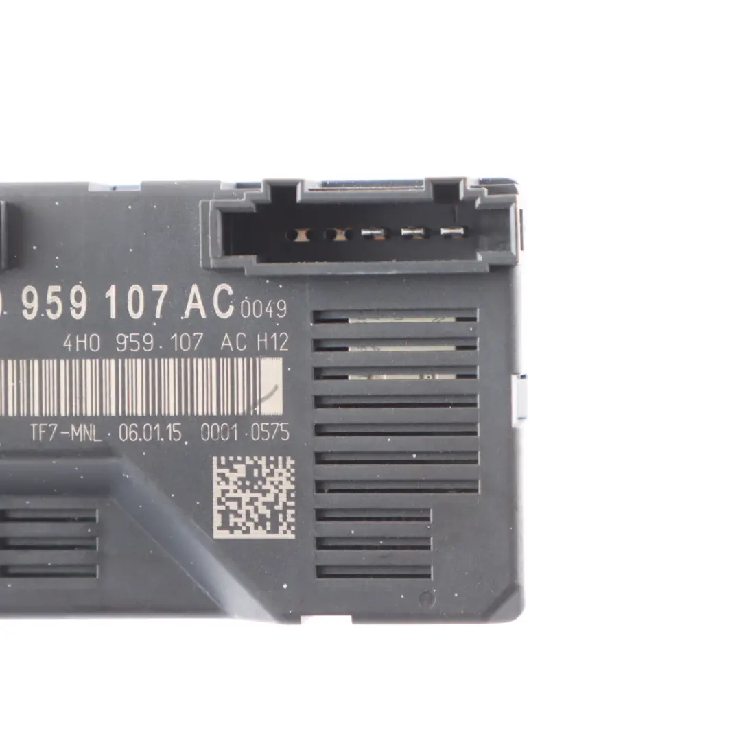 Audi A8 4D Tailgate Lift Boot Lid Control Unit Module Trunk - SKU 4H0959107AC - Part number 4H0959107AC