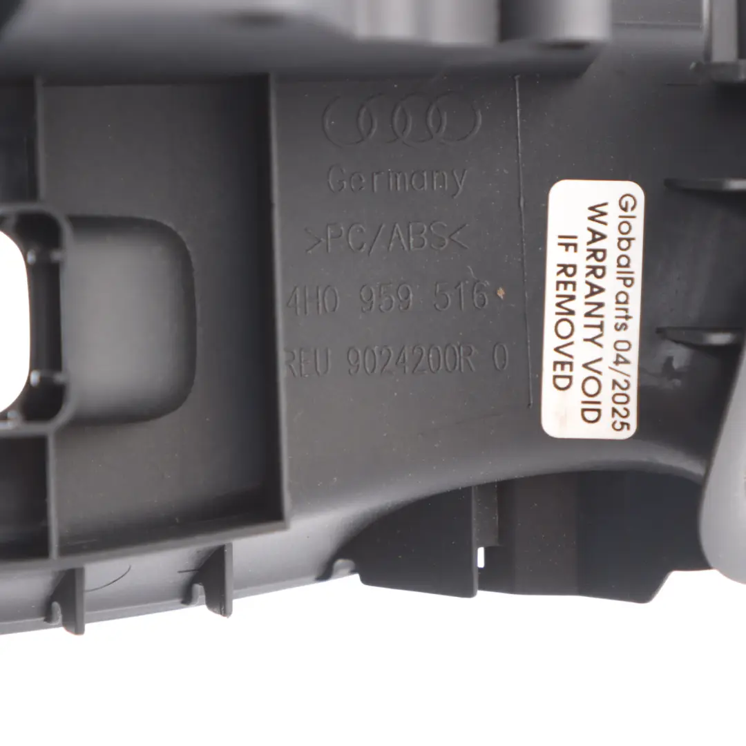 Window Lifter Switch Trim Rear Right O/S Door Card Panel to Audi A8 D4 with Part number 4H0959516 Audi A8 D4 Window Lifter Switch Trim Rear Right O/S Door Card Panel - SKU 4H0959516 - Part number 4H0959516