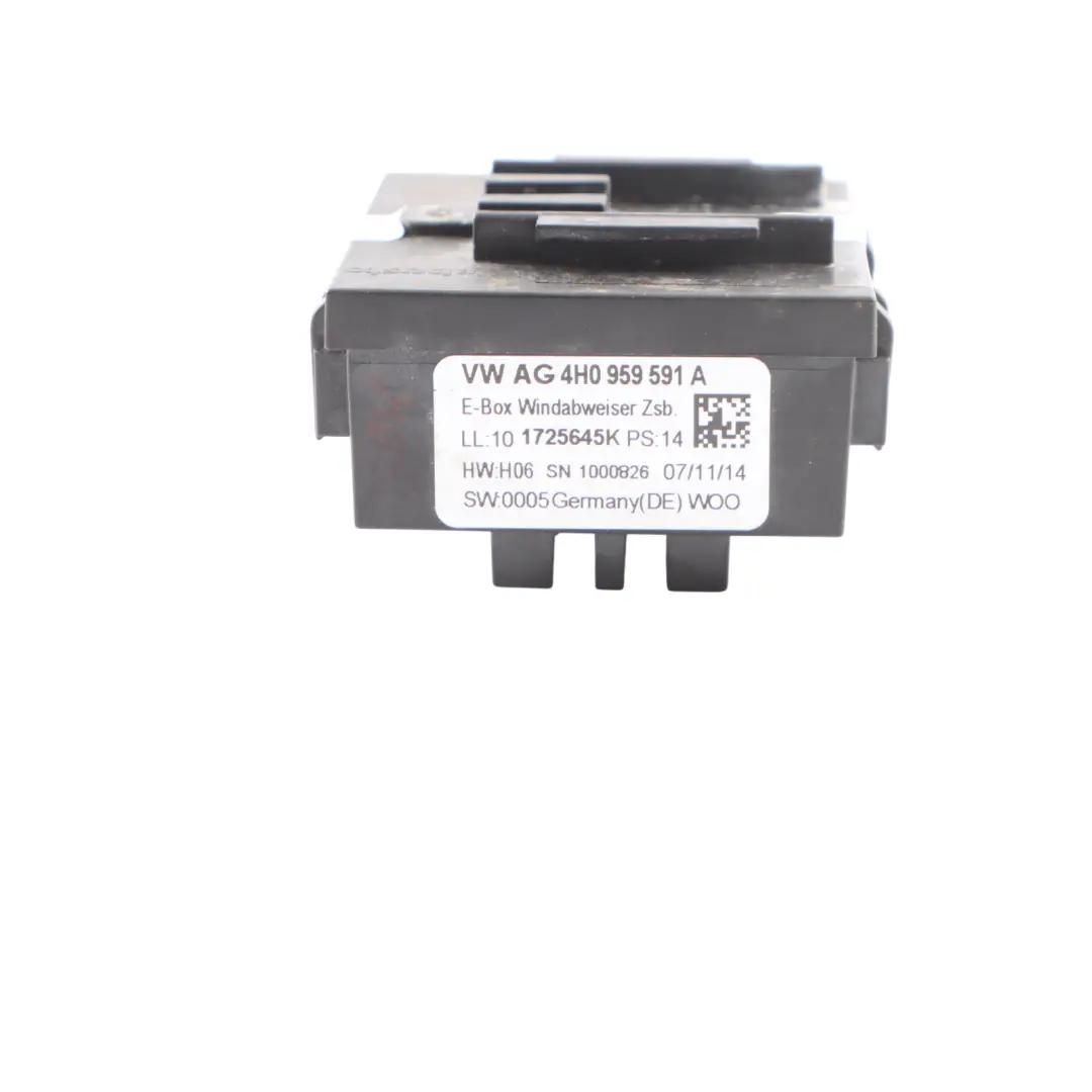 Schiebedach Windabweiser Modul Steuergerät für Audi A8 D4 4H mit Teilenummer 4H0959591A Audi A8 D4 4H Schiebedach Windabweiser Modul Steuergerät - SKU 4H0959591A - Teilenummer 4H0959591A