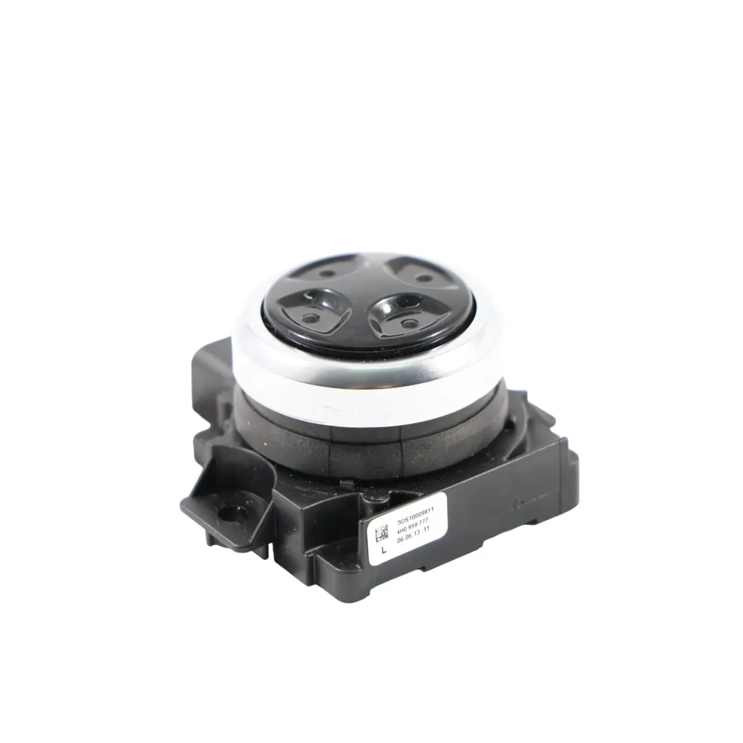 Audi A8 4H Panneau Boutons Commande Lombaire Siège Avant Gauche - SKU 4H0959777 - Numéro de pièce 4H0959777