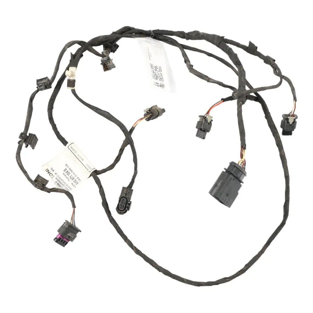 Faisceau Câbles Capteur Stationnement PDC Pare Chocs pour Audi A8 D4 à propos du numéro de pièce 4H0971104S Audi A8 D4 Faisceau Câbles Capteur Stationnement PDC Pare Chocs - SKU 4H0971104S - Numéro de pièce 4H0971104S