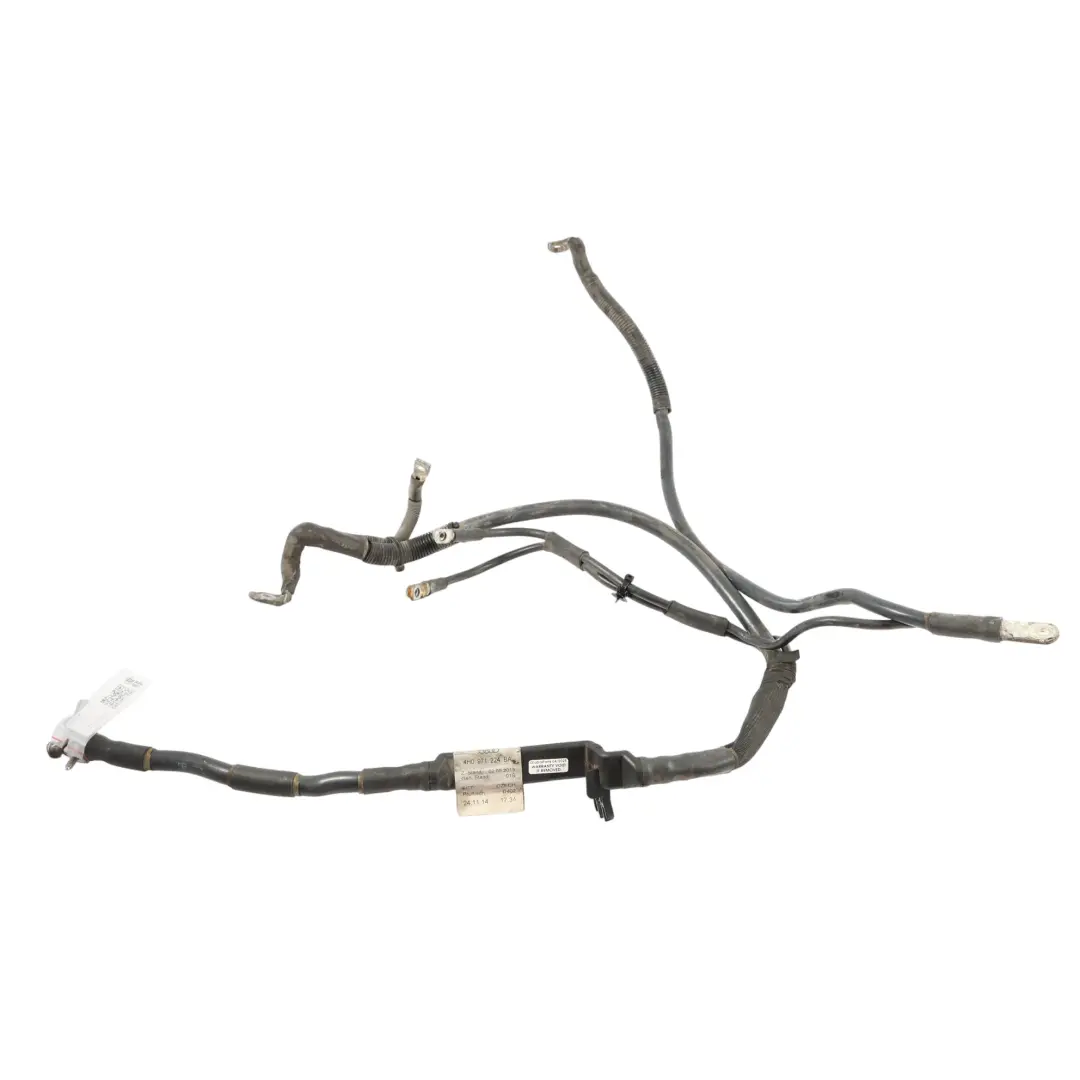 Battery Starter Alternator Harness Wiring Cable to Audi A8 D4 with Part number 4H0971224 Audi A8 D4 Battery Starter Alternator Harness Wiring Cable - SKU 4H0971224 - Part number 4H0971224
