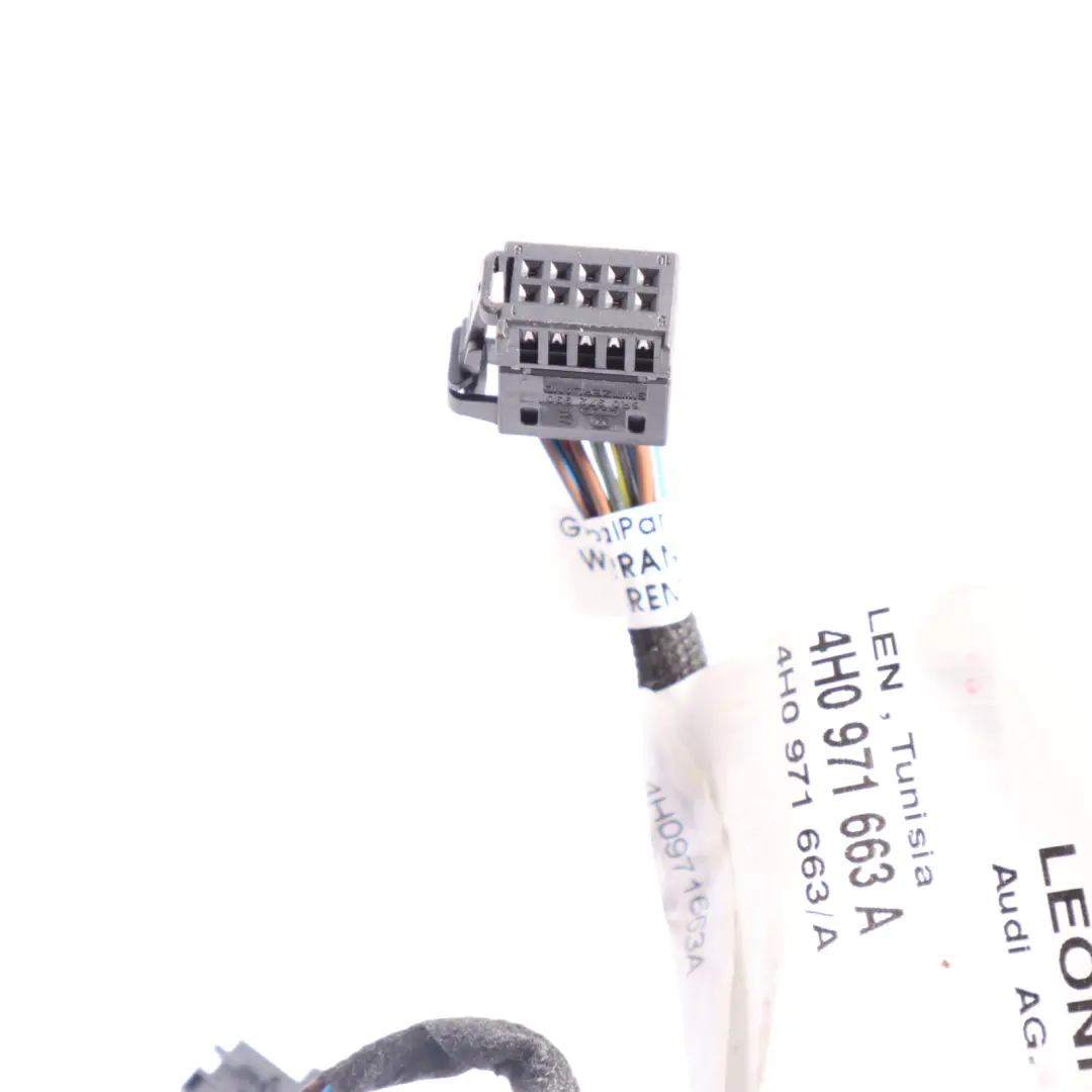 Faisceau De Câbles Pour Porte Avant Câble Gauche pour Audi A8 D4 à propos du numéro de pièce 4H0971663A Audi A8 D4 Faisceau De Câbles Pour Porte Avant Câble Gauche - SKU 4H0971663A - Numéro de pièce 4H0971663A