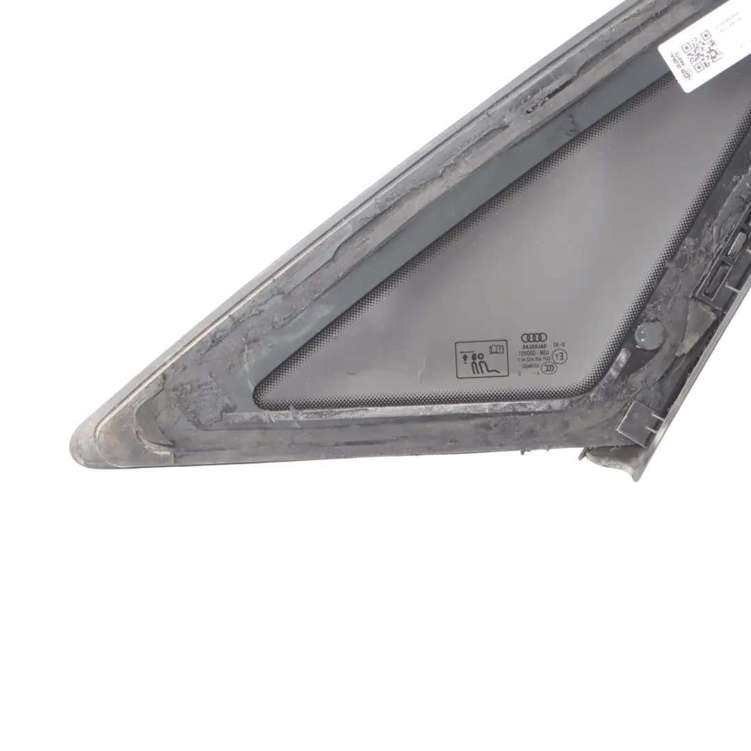 Window Triangle Glass Left N/S Glass Fixed Tinted AS2 to Audi A8 D4 Rear with Part number 4H4845299P Audi A8 D4 Rear Window Triangle Glass Left N/S Glass Fixed Tinted AS2 - SKU 4H4845299P - Part number 4H4845299P