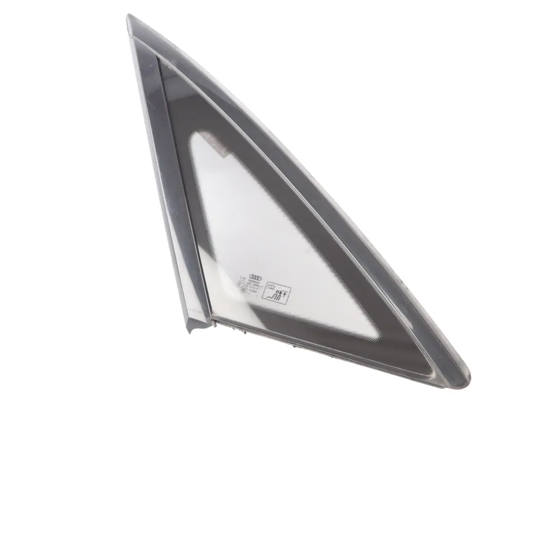 Window Triangle Glass Left N/S Glass Fixed Tinted AS2 to Audi A8 D4 Rear with Part number 4H4845299P Audi A8 D4 Rear Window Triangle Glass Left N/S Glass Fixed Tinted AS2 - SKU 4H4845299P - Part number 4H4845299P