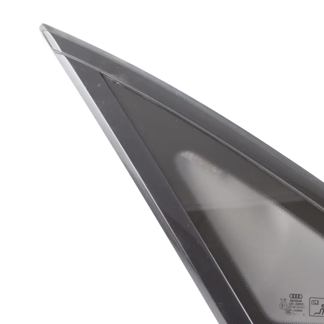 Window Triangle Glass Left N/S Glass Fixed Tinted AS2 to Audi A8 D4 Rear with Part number 4H4845299P Audi A8 D4 Rear Window Triangle Glass Left N/S Glass Fixed Tinted AS2 - SKU 4H4845299P - Part number 4H4845299P