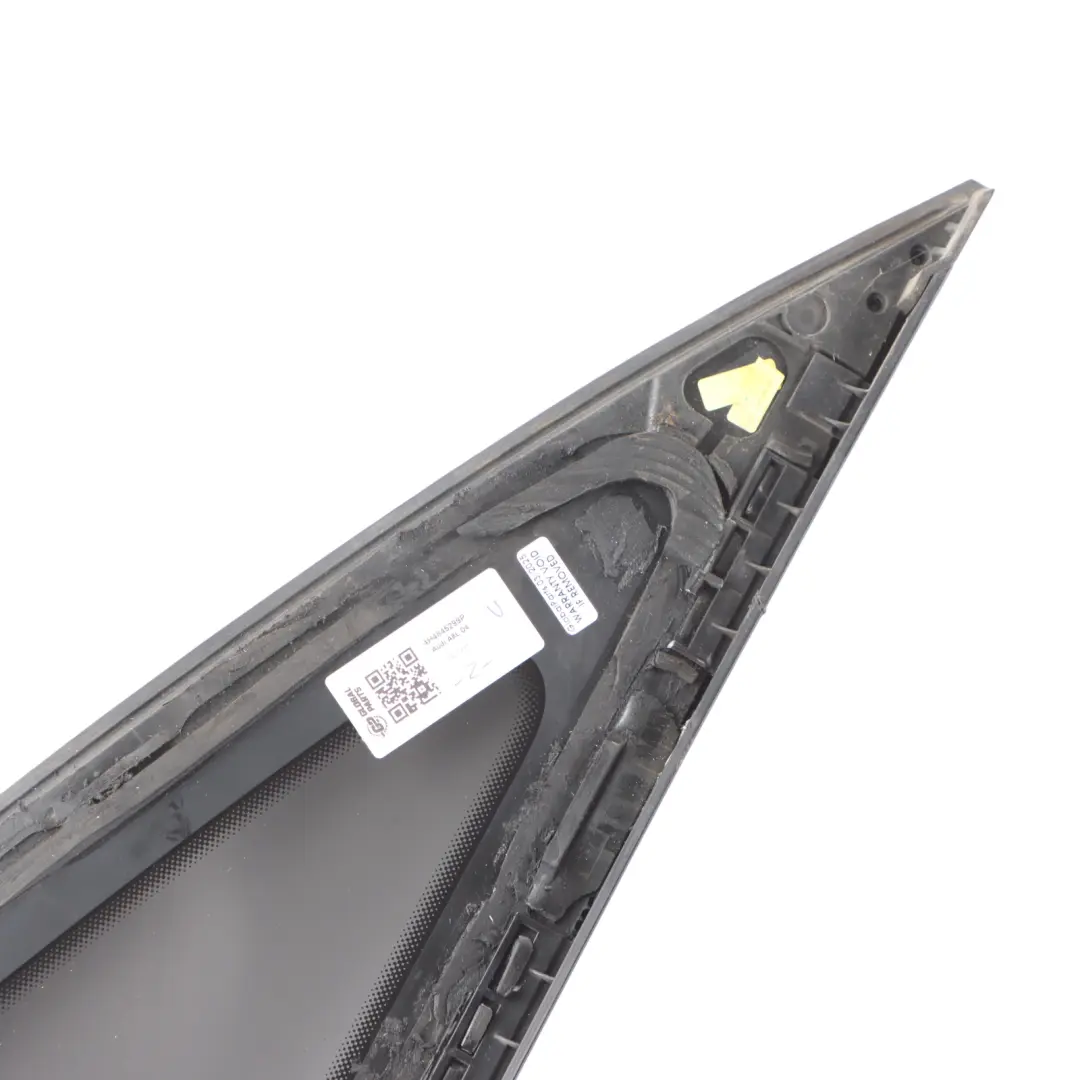 Window Triangle Glass Left N/S Glass Fixed Tinted AS2 to Audi A8 D4 Rear with Part number 4H4845299P Audi A8 D4 Rear Window Triangle Glass Left N/S Glass Fixed Tinted AS2 - SKU 4H4845299P - Part number 4H4845299P