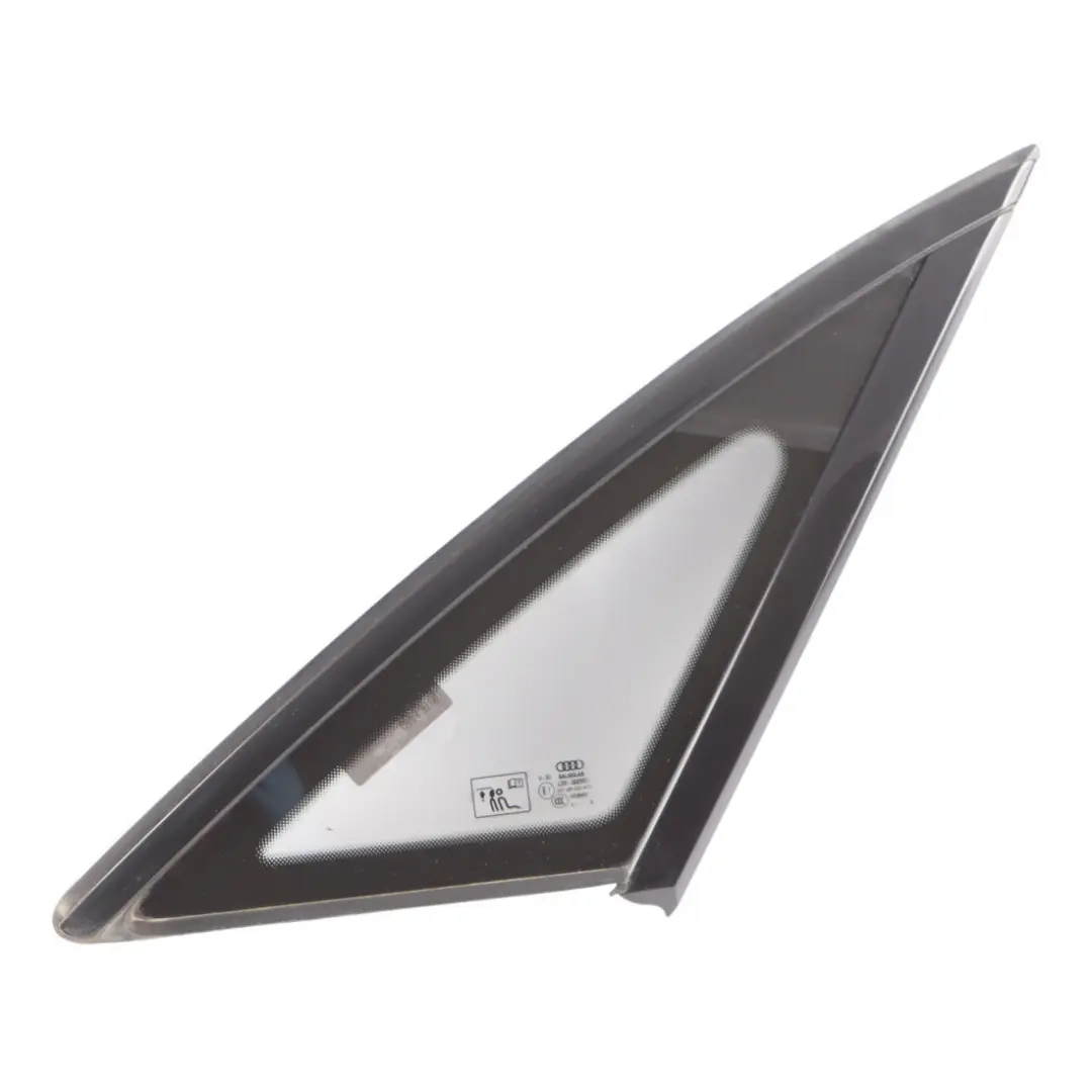Window Triangle Glass Right O/S Glass Fixed AS2 to Audi A8 D4 Rear with Part number 4H4845300P Audi A8 D4 Rear Window Triangle Glass Right O/S Glass Fixed AS2 - SKU 4H4845300P - Part number 4H4845300P