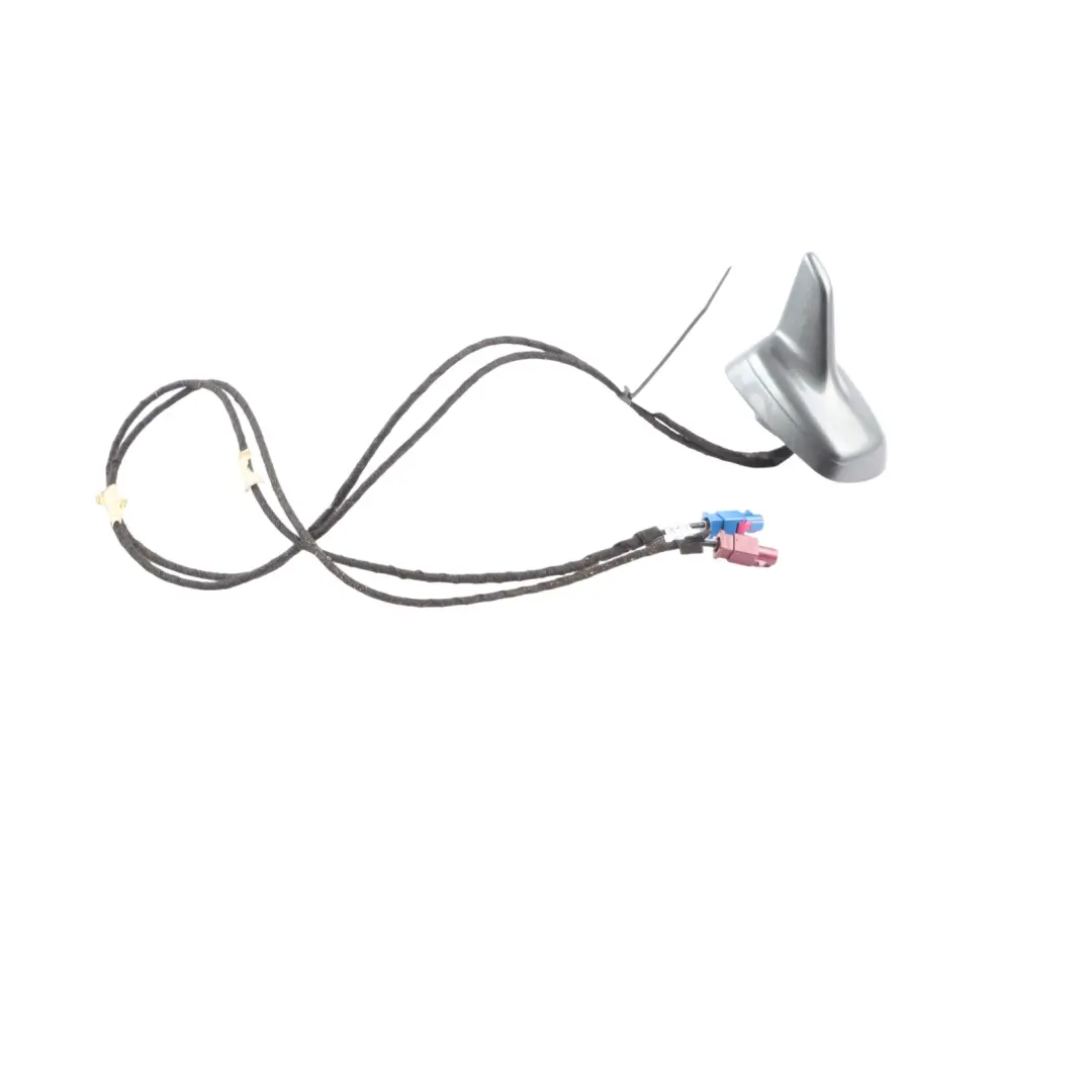 Roof Antenna Aerial Shark Fin Daytona Grey Metallic - Z7S to Audi Q7 4L with Part number 4L0035503L Audi Q7 4L Roof Antenna Aerial Shark Fin Daytona Grey Metallic - Z7S - SKU 4L0035503L-DGR - Part number 4L0035503L