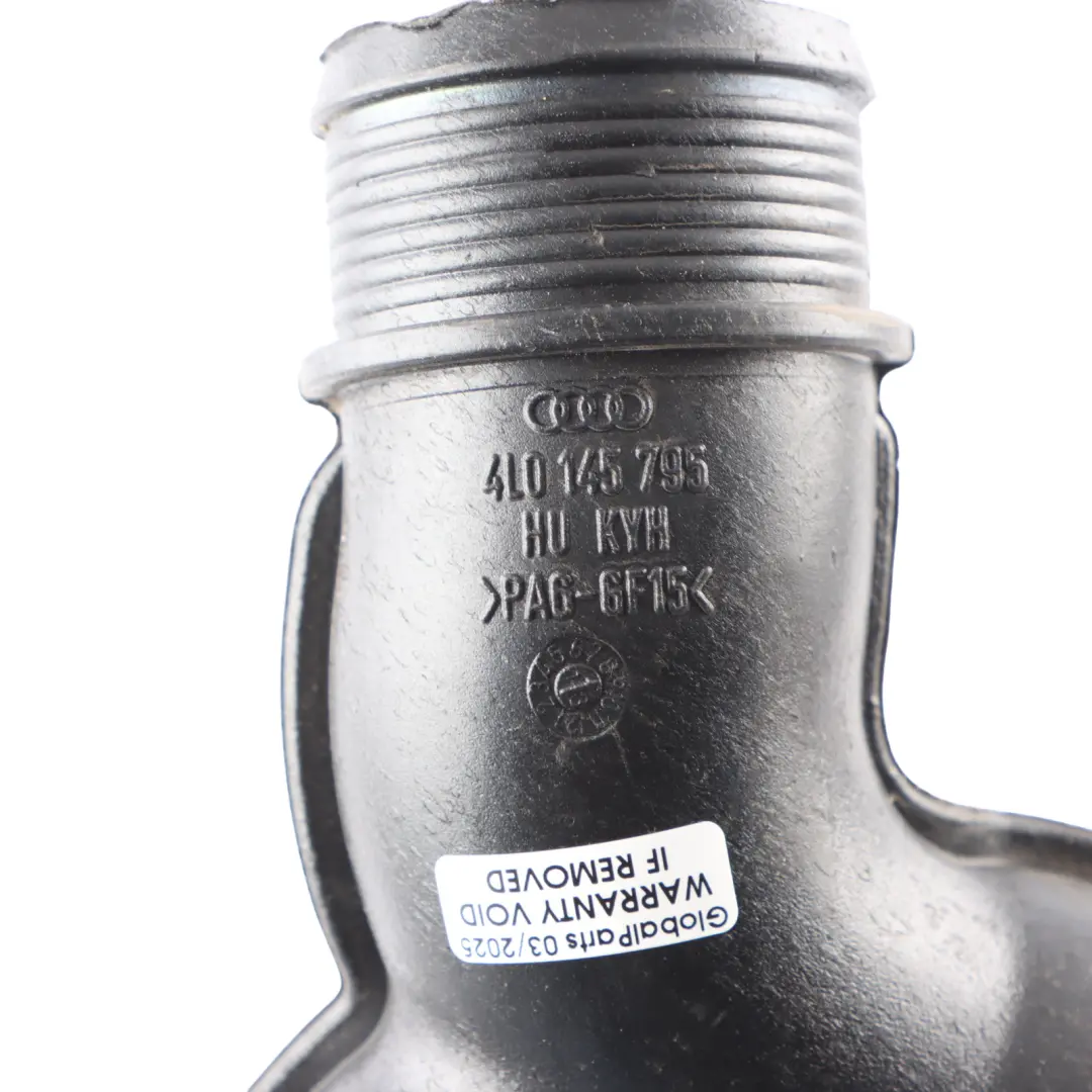 CRCA Intercooler Split Pressure Hose Pipe Line Tube to Audi Q7 4L 3.0 TDI with Part number 4L0145795 Audi Q7 4L 3.0 TDI CRCA Intercooler Split Pressure Hose Pipe Line Tube - SKU 4L0145795 - Part number 4L0145795