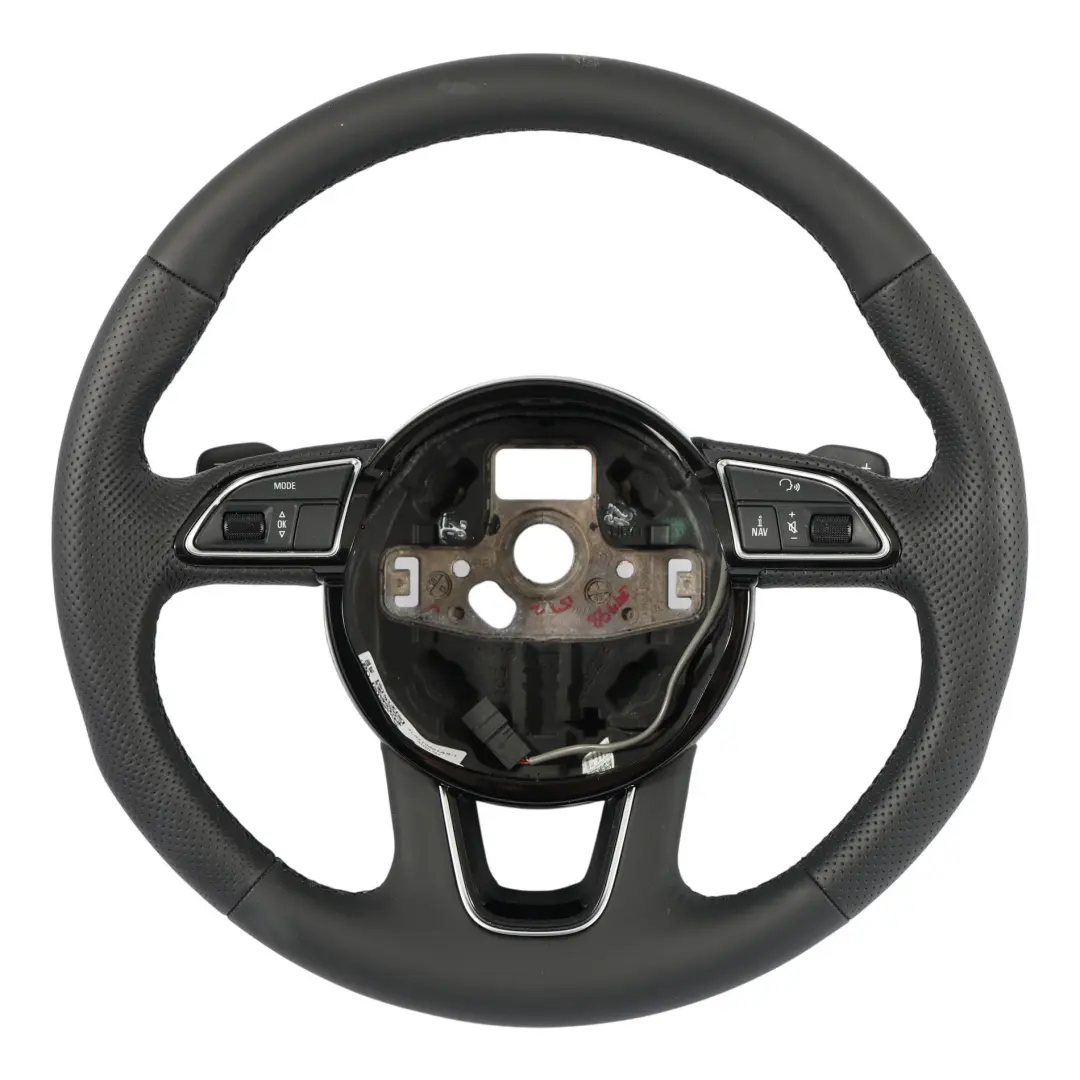 Audi Q7 4L Volante NUEVO Cuero Negro Palanca de Cambio - SKU 4L0419091AS-1 - Número de pieza 4L0419091AS