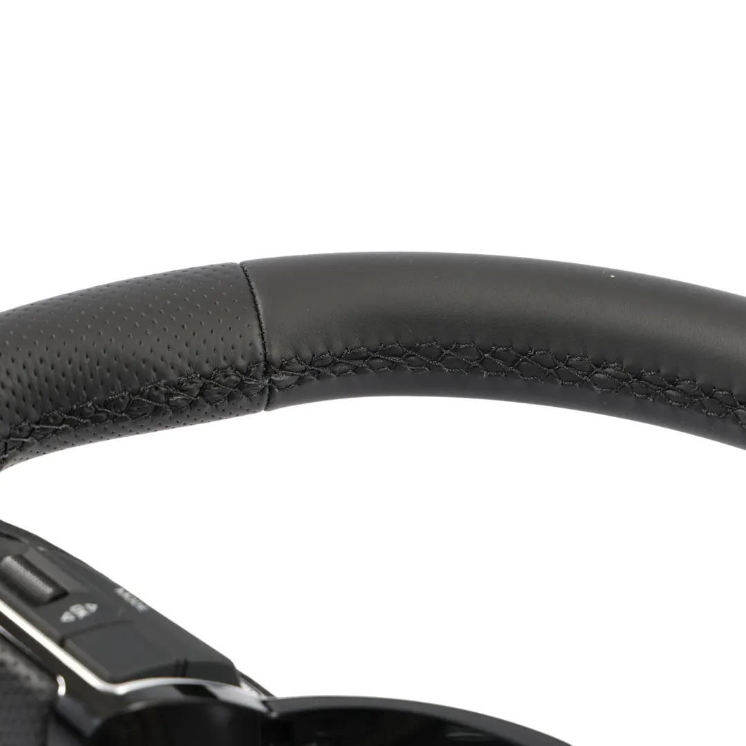 Audi Q7 4L Steering Wheel NEW Black Leather Paddle Shift - SKU 4L0419091AS-1 - Part number 4L0419091AS