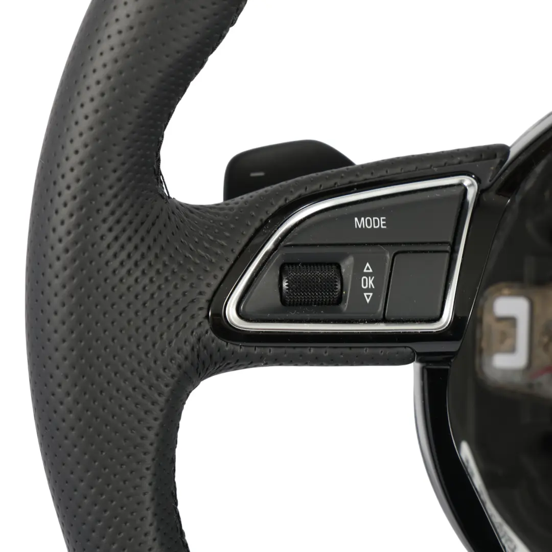 Audi Q7 4L Volante NUEVO Cuero Negro Palanca de Cambio - SKU 4L0419091AS-1 - Número de pieza 4L0419091AS