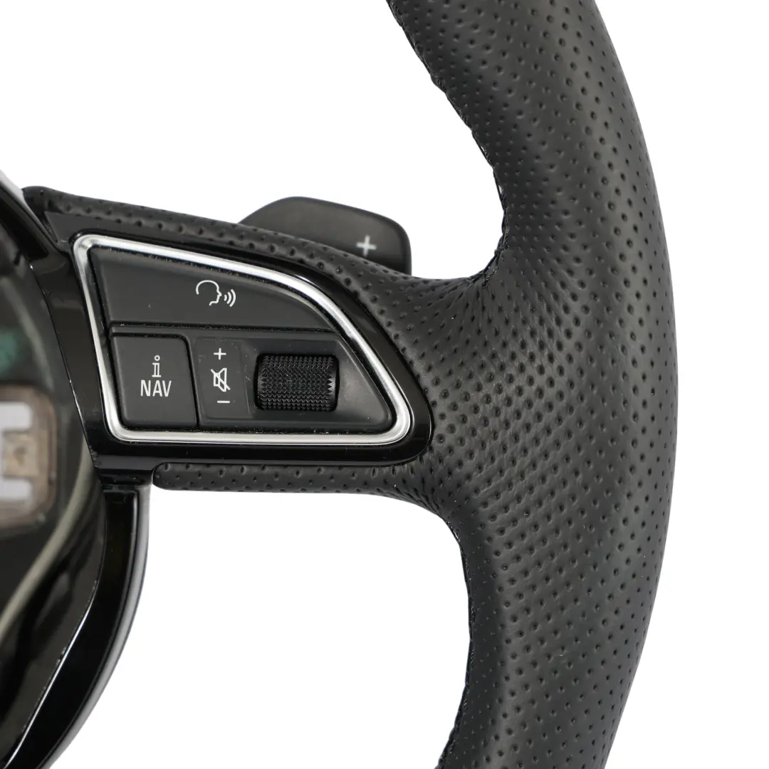Audi Q7 4L Volant NEUF En Cuir Noir Avec Palettes Changement Vitesse - SKU 4L0419091AS-1 - Numéro de pièce 4L0419091AS