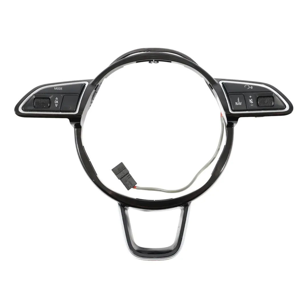 Audi Q7 4L Steering Wheel Switch Button Trim Cover Frame Black 8U0951523 - SKU 4L0419689A-1 - Part number 4L0419689A