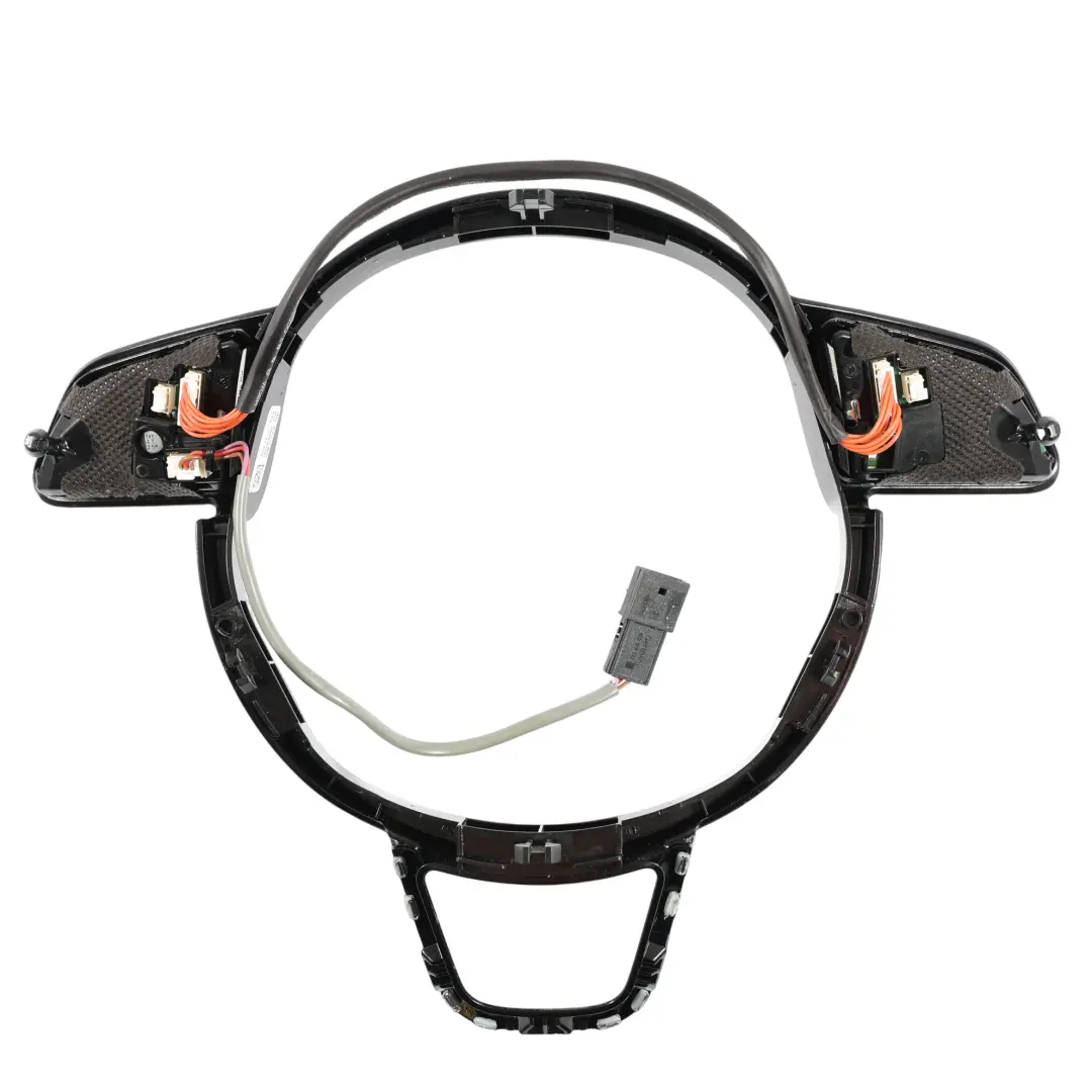 Audi Q7 4L Steering Wheel Switch Button Trim Cover Frame Black 8U0951523 - SKU 4L0419689A-1 - Part number 4L0419689A