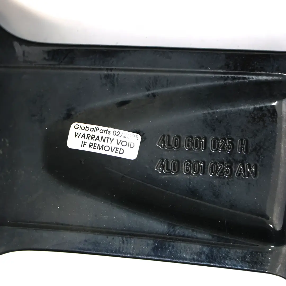 Audi Q7 4L Grau Leichtmetallfelge Alufelge 20" 9J ET:60 Sternspeiche - SKU 4L0601025H-6 - Teilenummer 4L0601025H