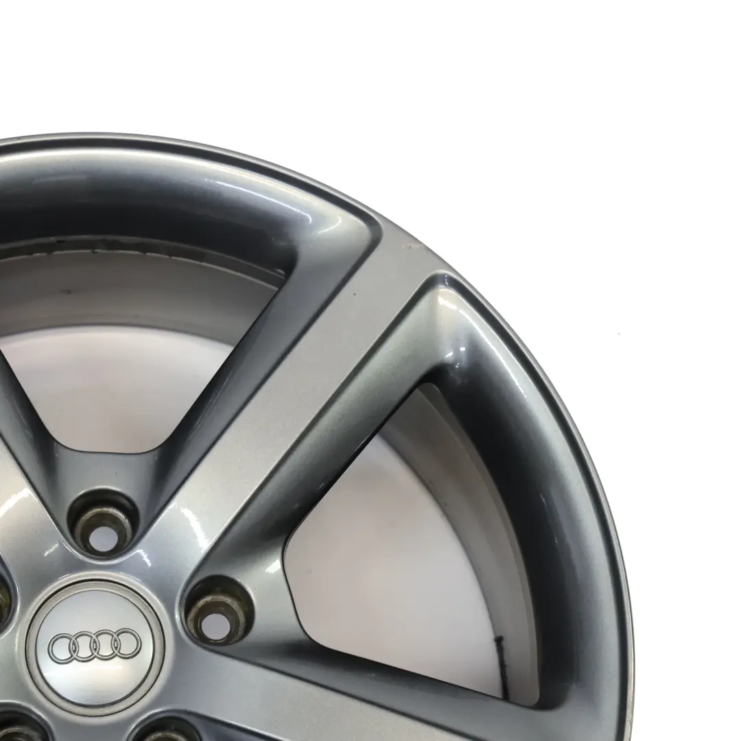 Grey Wheel Alloy Rim 20" 9J ET:60 Star Spoke to Audi Q7 4L with Part number 4L0601025H Audi Q7 4L Grey Wheel Alloy Rim 20" 9J ET:60 Star Spoke - SKU 4L0601025H-6 - Part number 4L0601025H