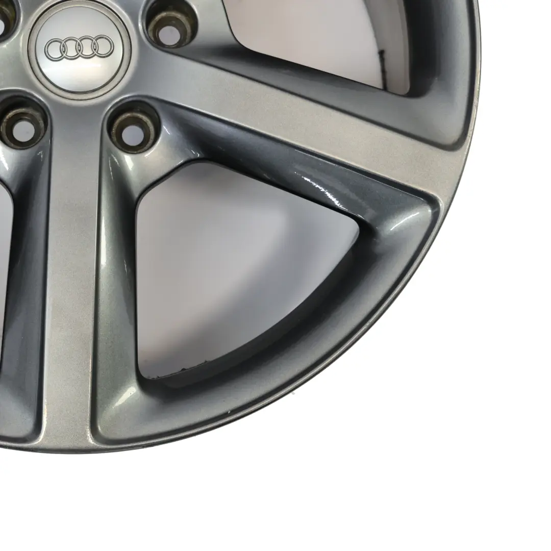 Grey Wheel Alloy Rim 20" 9J ET:60 Star Spoke to Audi Q7 4L with Part number 4L0601025H Audi Q7 4L Grey Wheel Alloy Rim 20" 9J ET:60 Star Spoke - SKU 4L0601025H-6 - Part number 4L0601025H