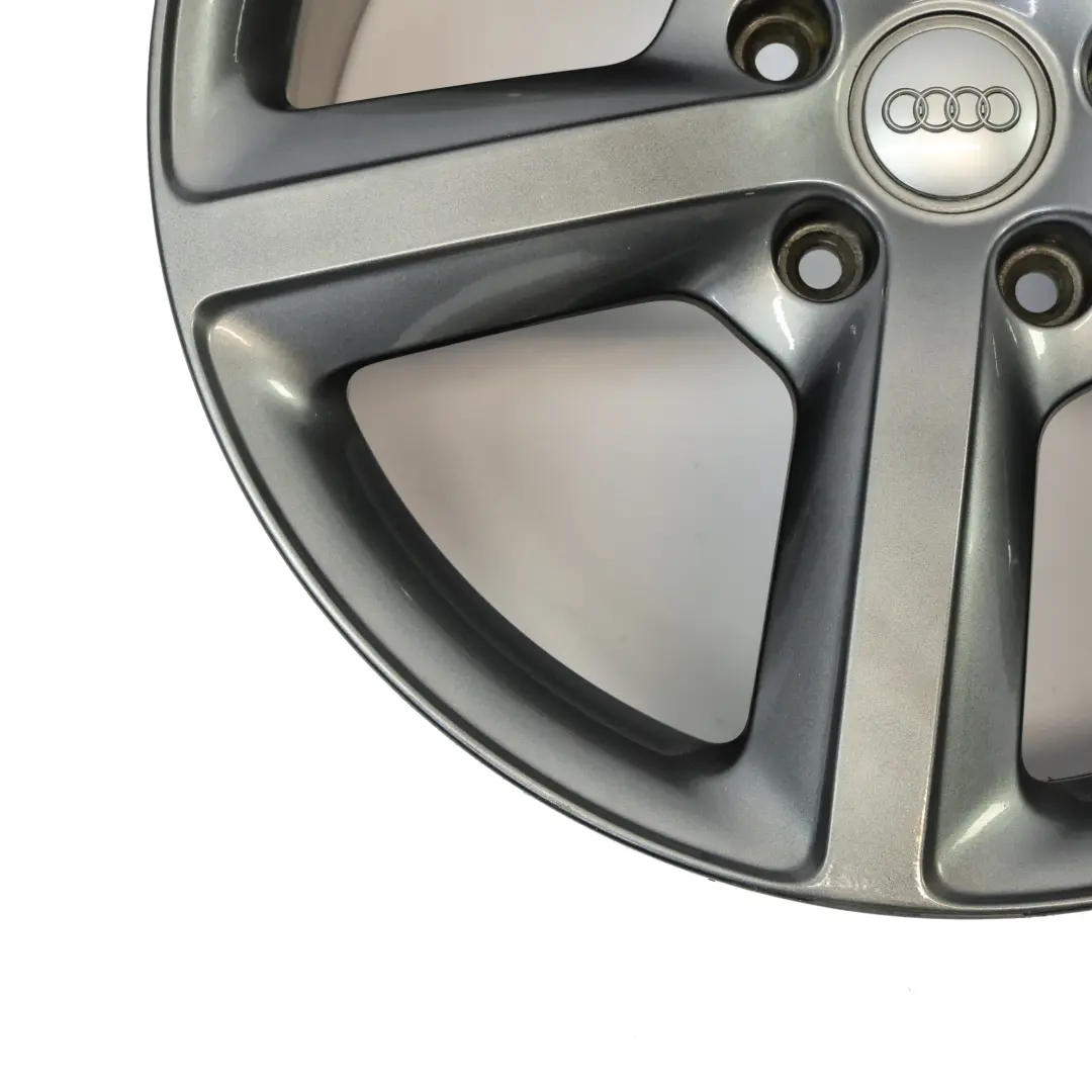 Grey Wheel Alloy Rim 20" 9J ET:60 Star Spoke to Audi Q7 4L with Part number 4L0601025H Audi Q7 4L Grey Wheel Alloy Rim 20" 9J ET:60 Star Spoke - SKU 4L0601025H-6 - Part number 4L0601025H