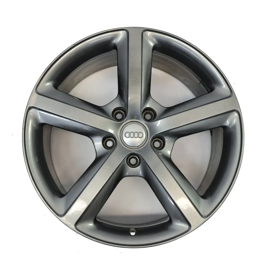 Audi Q7 4L Grey Wheel Alloy Rim 20" 9J ET:60 Star Spoke - SKU 4L0601025H-7 - Part number 4L0601025H