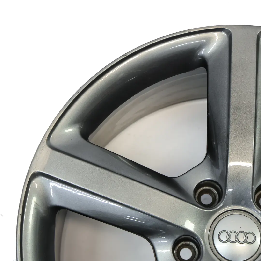 Audi Q7 4L Grey Wheel Alloy Rim 20" 9J ET:60 Star Spoke - SKU 4L0601025H-7 - Part number 4L0601025H