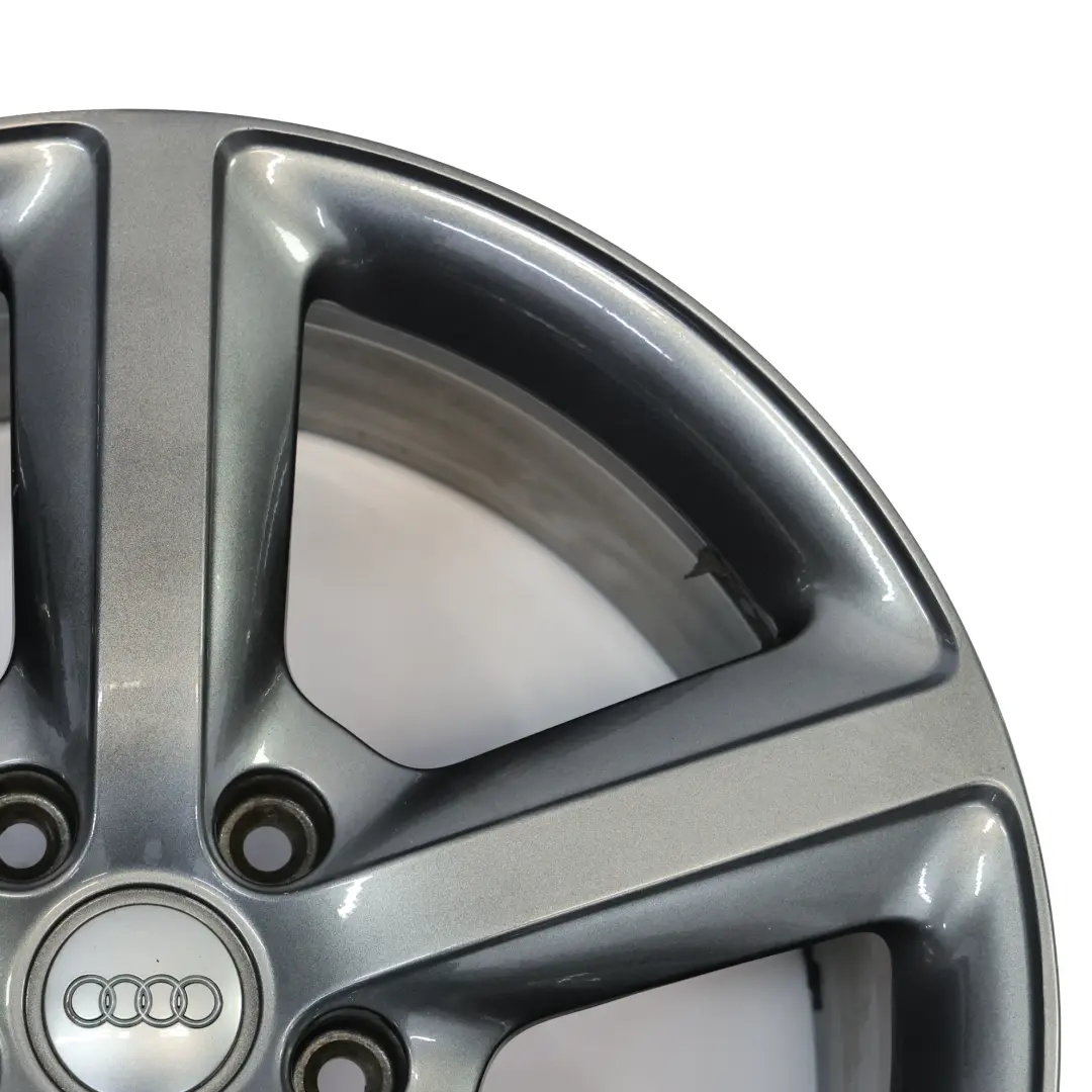 Audi Q7 4L Grey Wheel Alloy Rim 20" 9J ET:60 Star Spoke - SKU 4L0601025H-7 - Part number 4L0601025H
