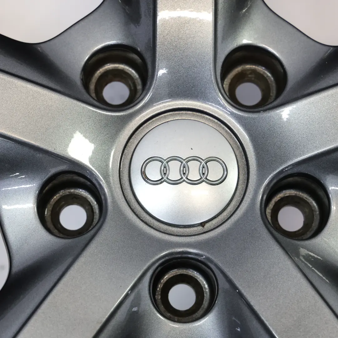 Audi Q7 4L Grey Wheel Alloy Rim 20" 9J ET:60 Star Spoke - SKU 4L0601025H-7 - Part number 4L0601025H