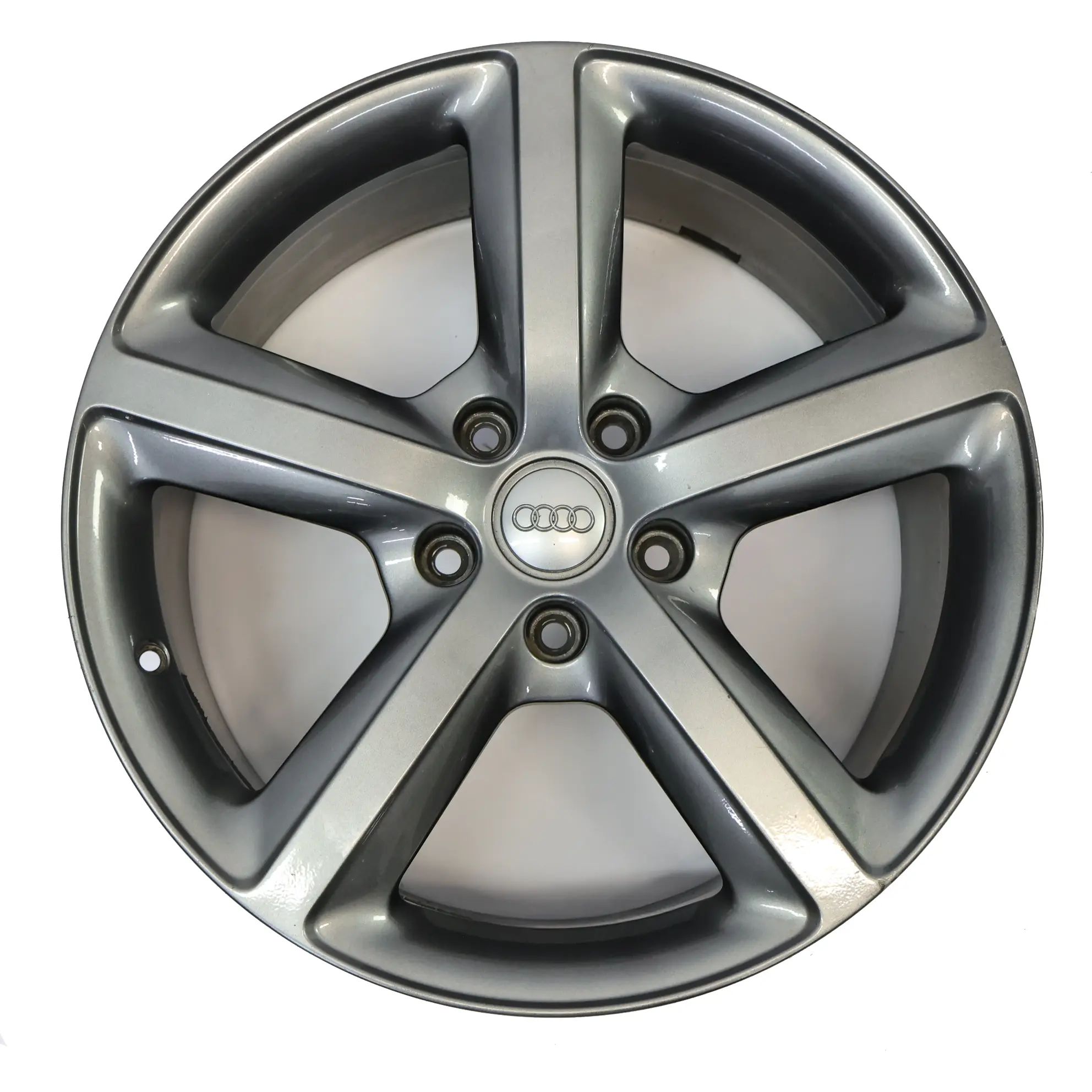 Audi Q7 4L Grey Wheel Alloy Rim 20" 9J ET:60 Star Spoke 4L0601025H