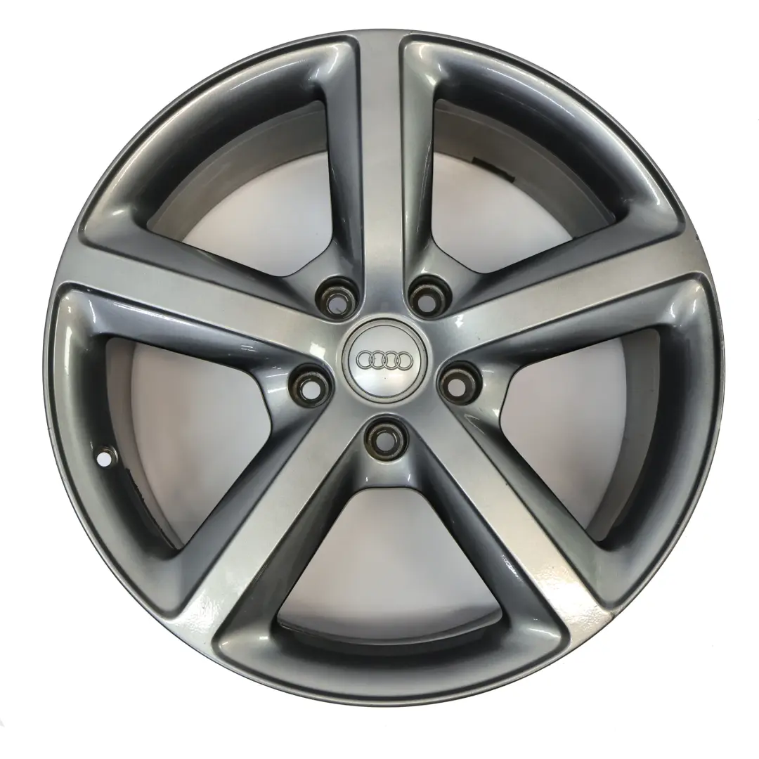 Grey Wheel Alloy Rim 20" 9J ET:60 Star Spoke to Audi Q7 4L with Part number 4L0601025H Audi Q7 4L Grey Wheel Alloy Rim 20" 9J ET:60 Star Spoke - SKU 4L0601025H-8 - Part number 4L0601025H