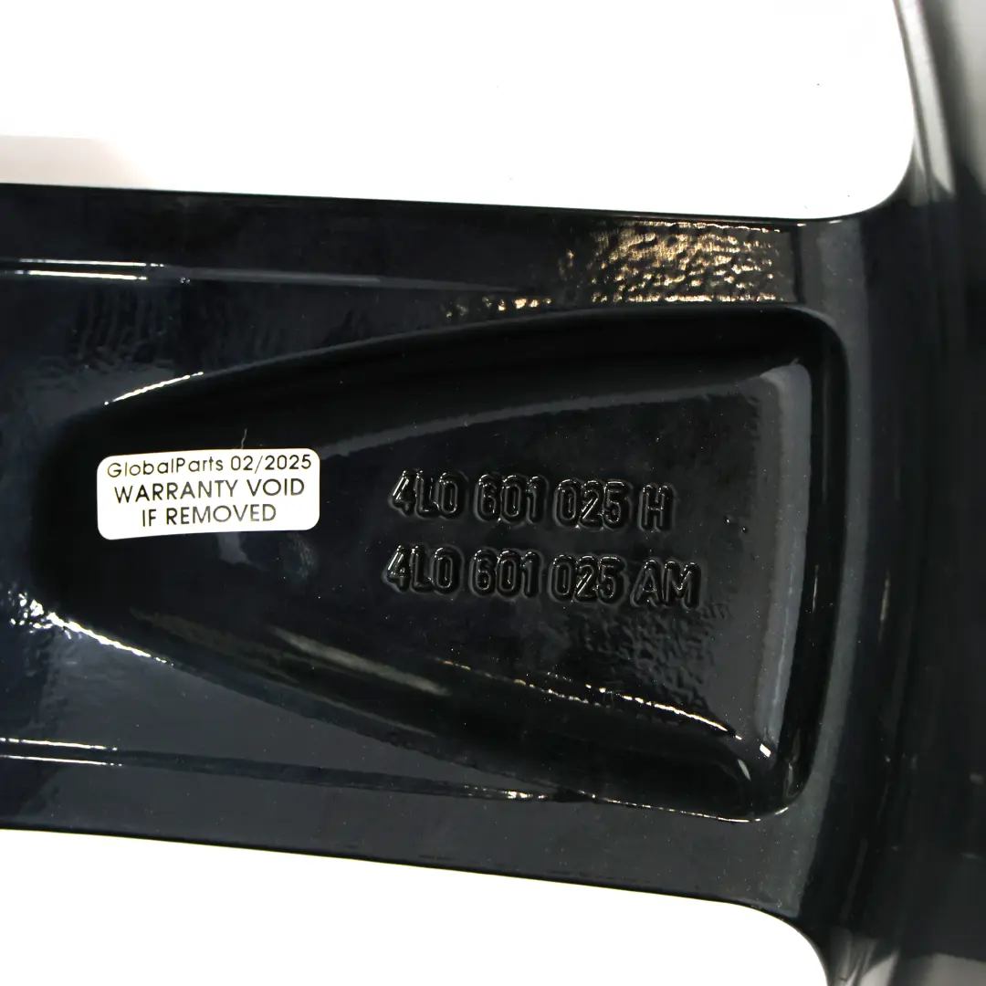 Grey Wheel Alloy Rim 20" 9J ET:60 Star Spoke to Audi Q7 4L with Part number 4L0601025H Audi Q7 4L Grey Wheel Alloy Rim 20" 9J ET:60 Star Spoke - SKU 4L0601025H-8 - Part number 4L0601025H