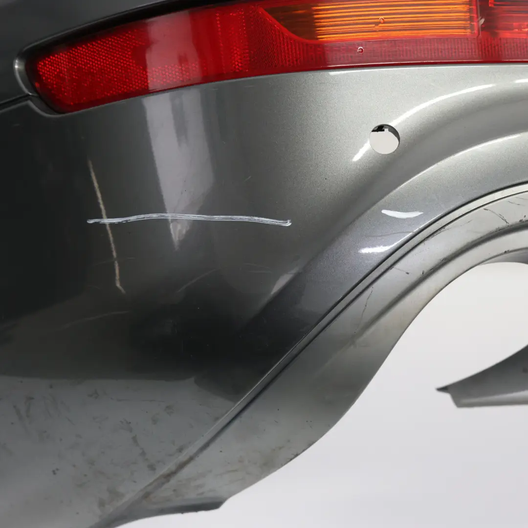 Bumper Audi Q7 4L Trim Panel Covering Daytona Grey Pearl Effect - Z7S to Rear with Part number 4L0807303D Rear Bumper Audi Q7 4L Trim Panel Covering Daytona Grey Pearl Effect - Z7S - SKU 4L0807303D-DGR - Part number 4L0807303D