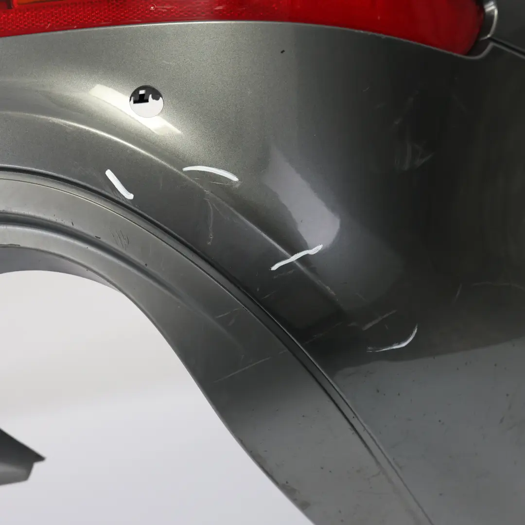 Bumper Audi Q7 4L Trim Panel Covering Daytona Grey Pearl Effect - Z7S to Rear with Part number 4L0807303D Rear Bumper Audi Q7 4L Trim Panel Covering Daytona Grey Pearl Effect - Z7S - SKU 4L0807303D-DGR - Part number 4L0807303D