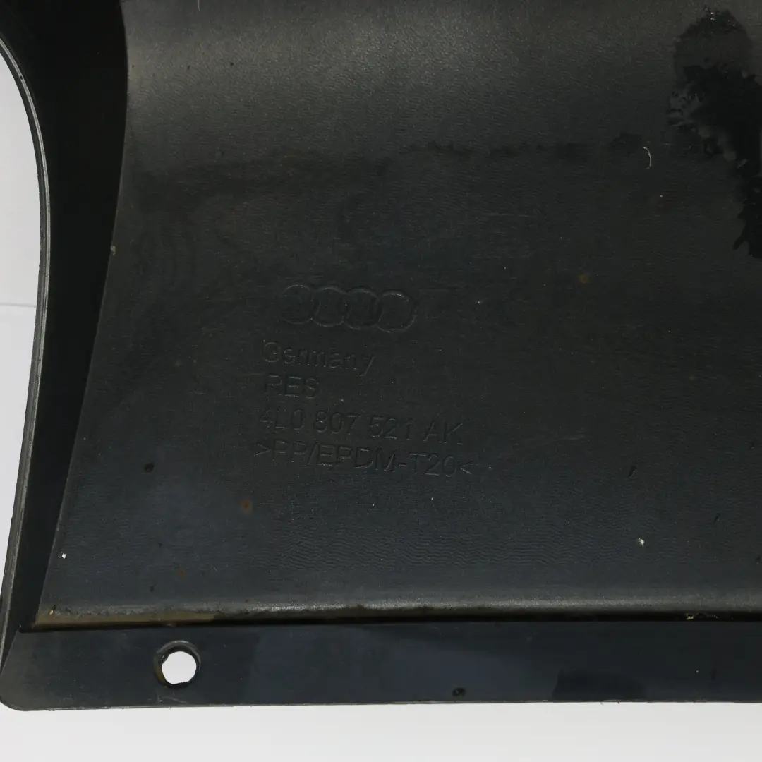 Bumper Audi Q7 4L Trim Panel Covering Daytona Grey Pearl Effect - Z7S to Rear with Part number 4L0807303D Rear Bumper Audi Q7 4L Trim Panel Covering Daytona Grey Pearl Effect - Z7S - SKU 4L0807303D-DGR - Part number 4L0807303D