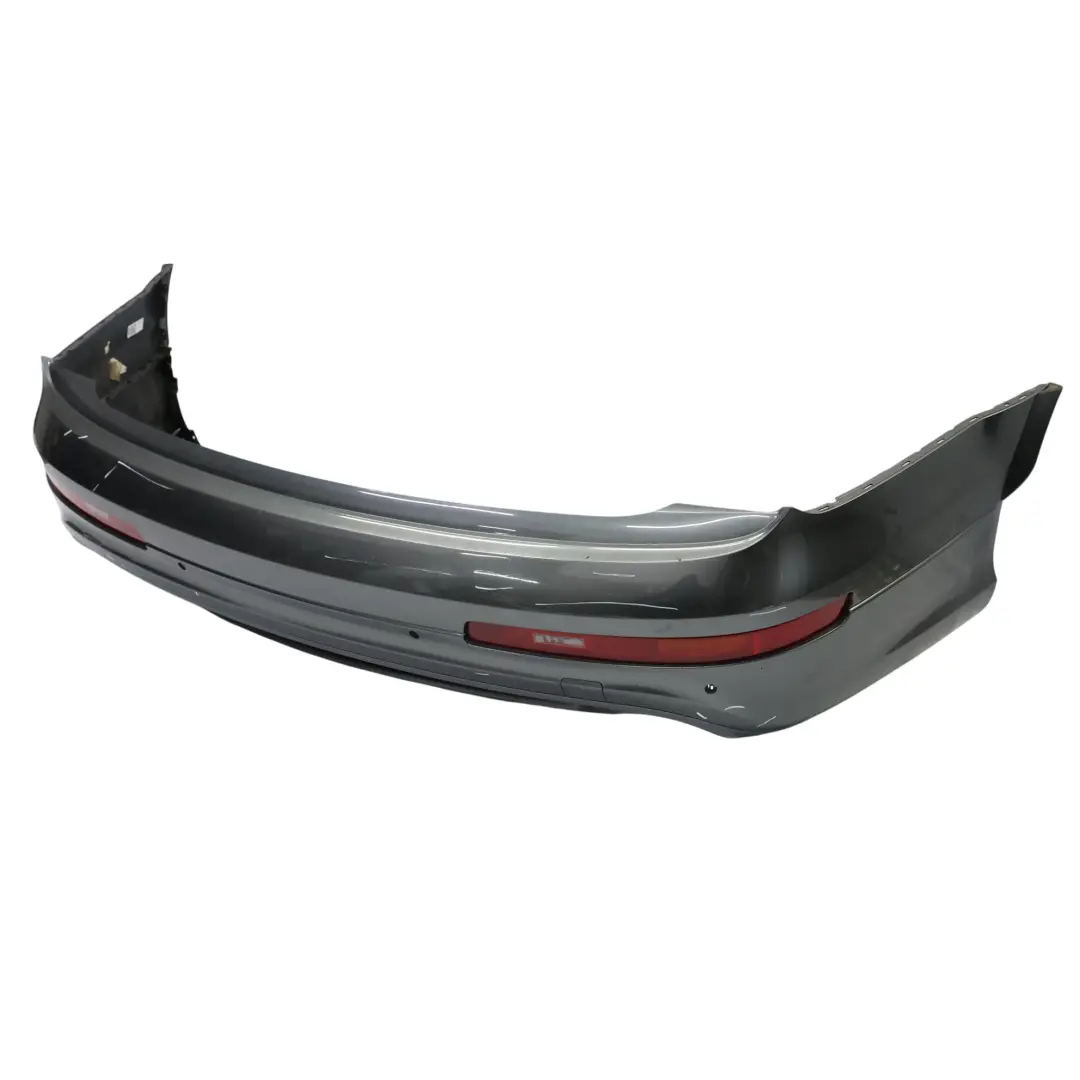 Rear Bumper Audi Q7 4L Trim Panel Covering Daytona Grey Pearl Effect - Z7S - SKU 4L0807303D-DGR - Part number 4L0807303D