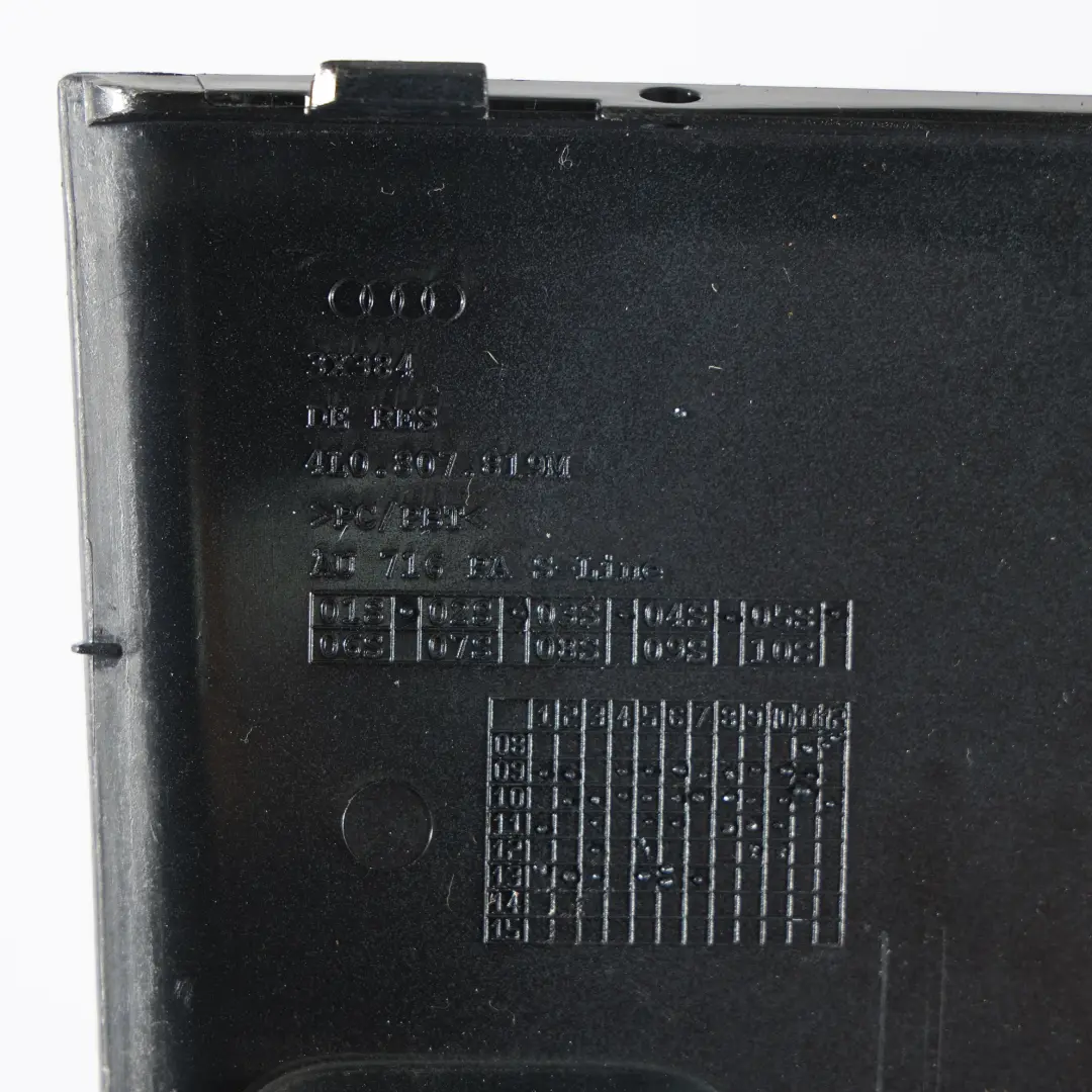 Bumper Cover Trim Under Panel Daytona Grey Pearl - Z7S to Audi Q7 4L Rear Cup with Part number 4L0807819M Audi Q7 4L Rear Cup Bumper Cover Trim Under Panel Daytona Grey Pearl - Z7S - SKU 4L0807819M-DGR - Part number 4L0807819M